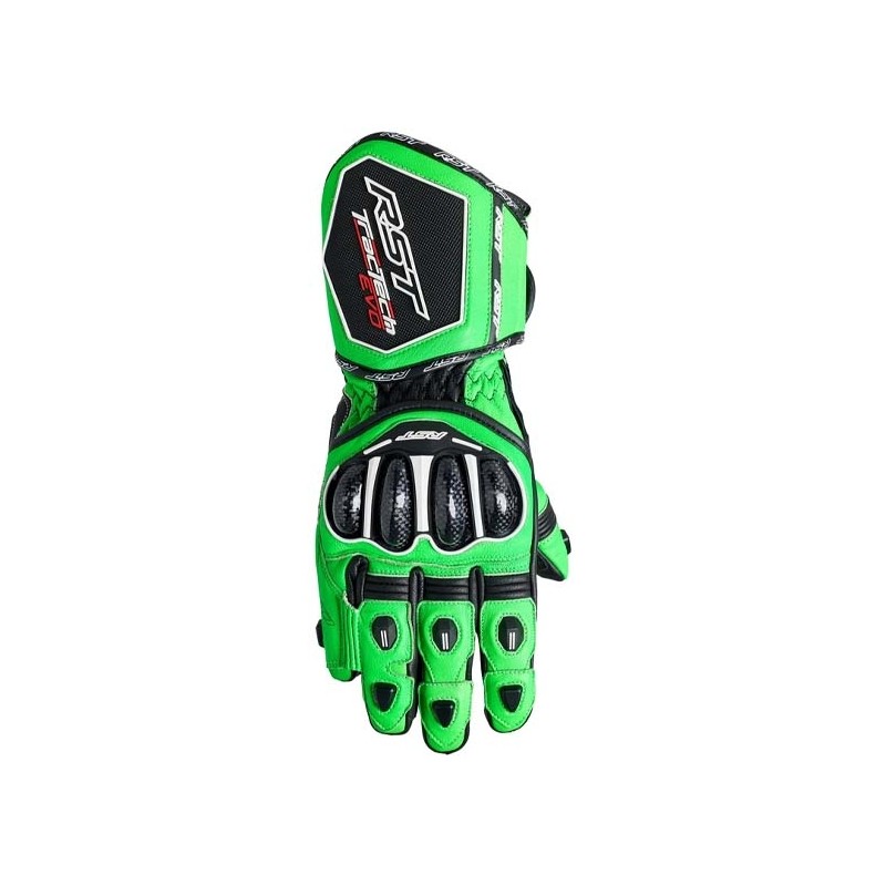 GUANTES RST TRACTECH EVO 4 NEGRO/VERDE FLUOR