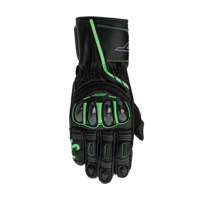 GUANTES HOMBRE RST S-1 NEGRO/VERDE NEON