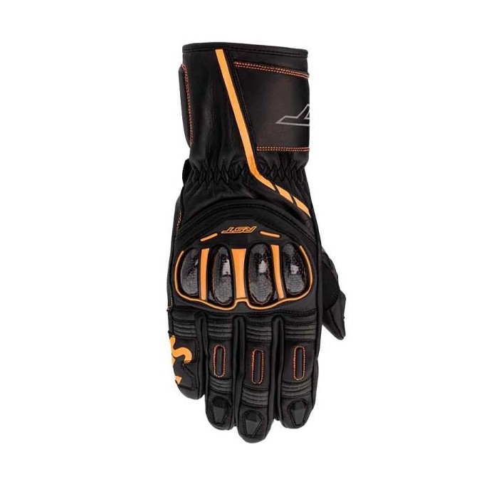 GUANTES HOMBRE RST S-1 NEGRO/NARANJA NEON