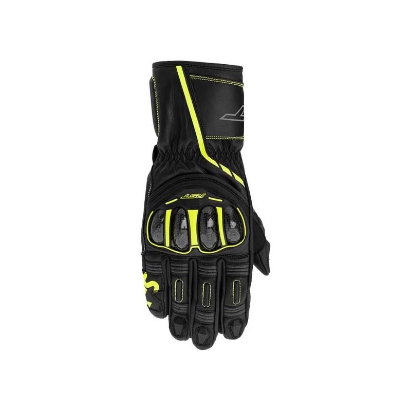 GUANTES HOMBRE RST S-1 NEGRO/AMARILLO NEON