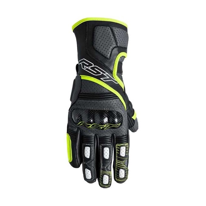 GUANTES RST FULCRUM NEGRO/GRIS/AMARILLO FLUOR