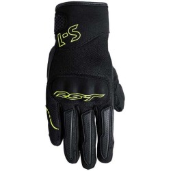 GUANTES HOMBRE RST S-1 MESH NEGRO/AMARILLO FLUOR