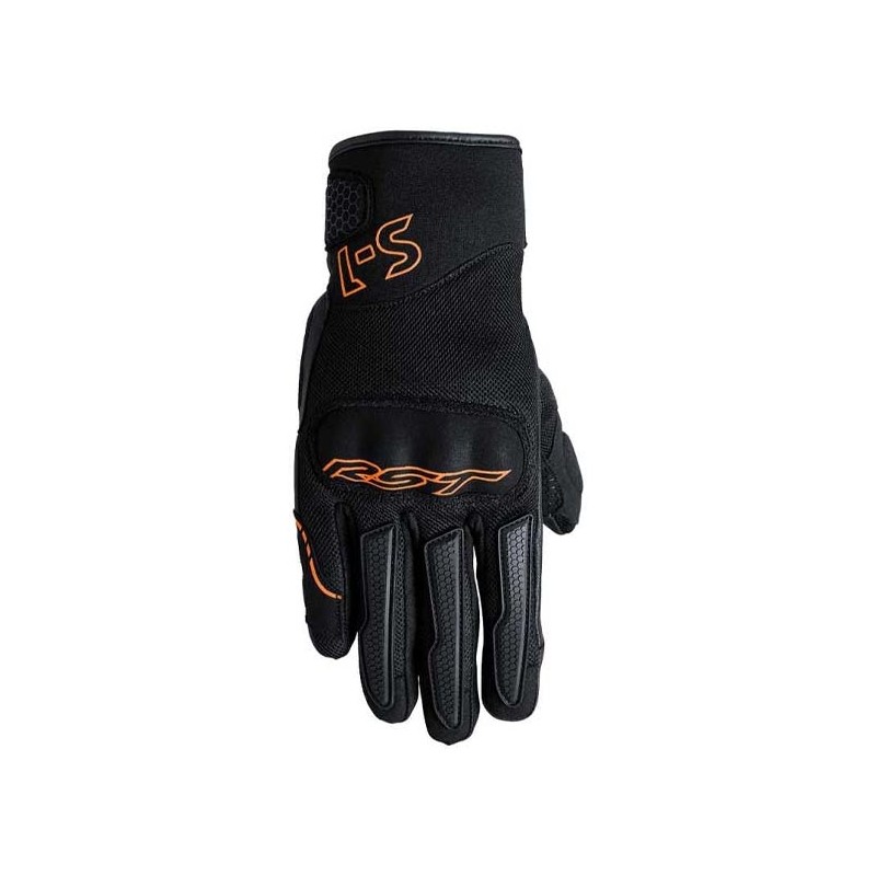 GUANTES HOMBRE RST S-1 MESH NEGRO/NARANJA