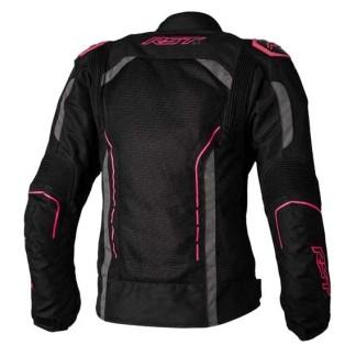 CHAQUETA VERANO MUJER RST S-1 MESH NEGRA/ROSA