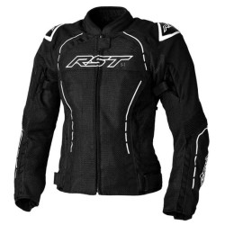 CHAQUETA VERANO MUJER RST S-1 MESH NEGRA/BLANCO