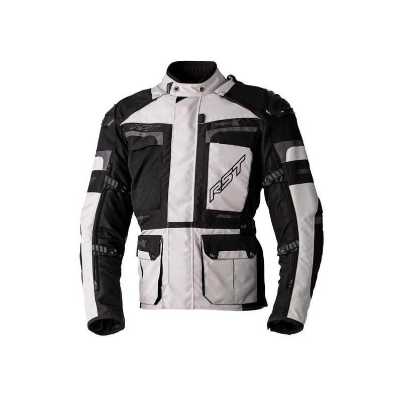 CHAQUETA HOMBRE RST ADVENTURE-X NEGRO/GRIS