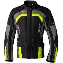 CHAQUETA HOMBRE RST ALPHA 5 NEGRO/GRIS/AMARILLO FLUOR