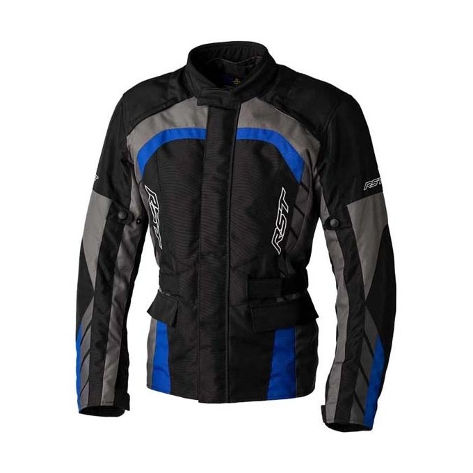 CHAQUETA HOMBRE RST ALPHA 5 NEGRO/GRIS/AZUL