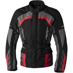 CHAQUETA HOMBRE RST ALPHA 5 NEGRO/GRIS/ROJO