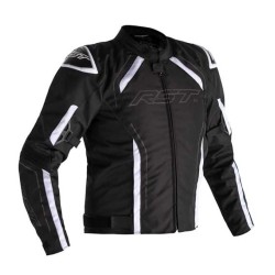 CHAQUETA HOMBRE RST S-1 NEGRO/BLANCO