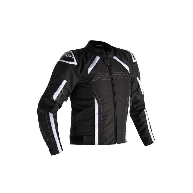 CHAQUETA HOMBRE RST S-1 NEGRO/BLANCO