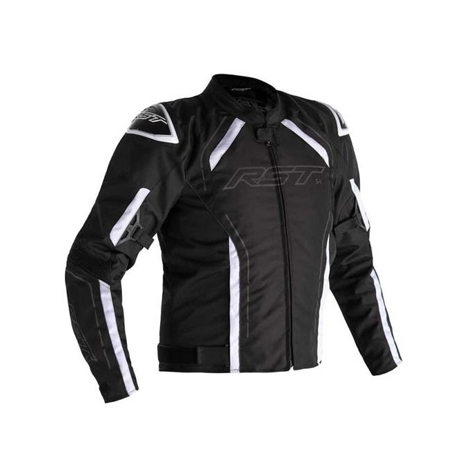 CHAQUETA HOMBRE RST S-1 NEGRO/BLANCO