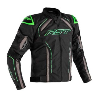 CHAQUETA HOMBRE RST S-1 NEGRO/VERDE/GRIS