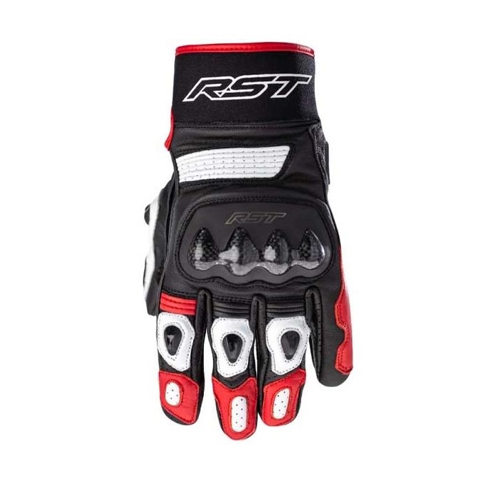 GUANTES RST FREESTYLE 2 CAÑA CORTA BLANCO/NEGRO/ROJO