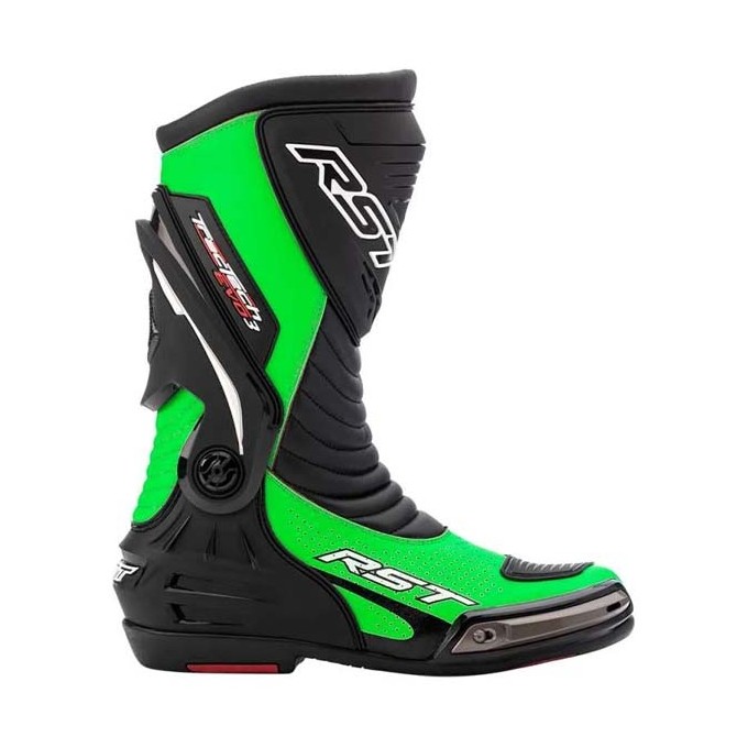BOTAS DE MOTO RST TRACTECH EVO 3 VERDE FLUOR