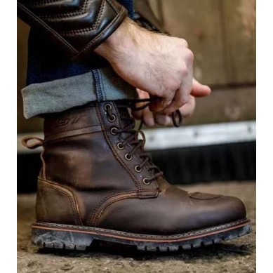 BOTA MOTO HOMBRE TRST ROADSTER 2 CE WP MARRONES