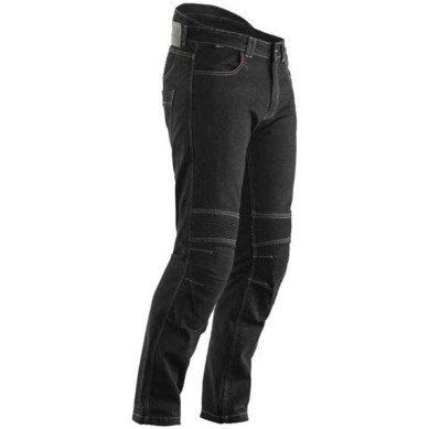 PANTALON VAQUERO HOMBRE RST TECH PRO NEGROS TALLAJE CORTO
