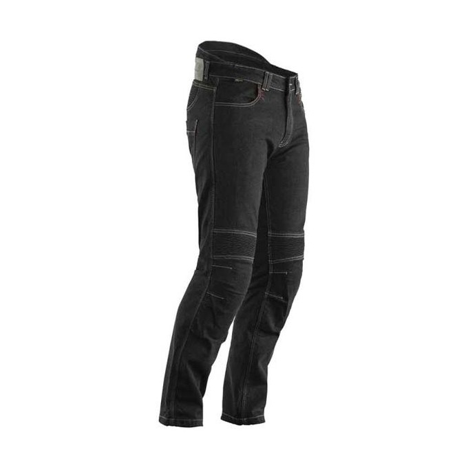 PANTALON VAQUERO HOMBRE RST TECH PRO NEGROS TALLAJE CORTO