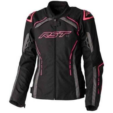 CHAQUETA MUJER RST S-1 NEGRO/ROSA