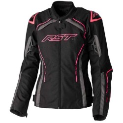 CHAQUETA MUJER RST S-1 NEGRO/ROSA