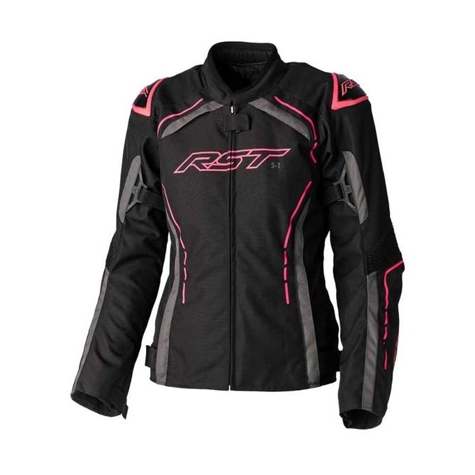 CHAQUETA MUJER RST S-1 NEGRO/ROSA