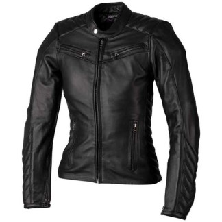 CHAQUETA MUJER DE PIEL RST ROADSTER 3 NEGRO