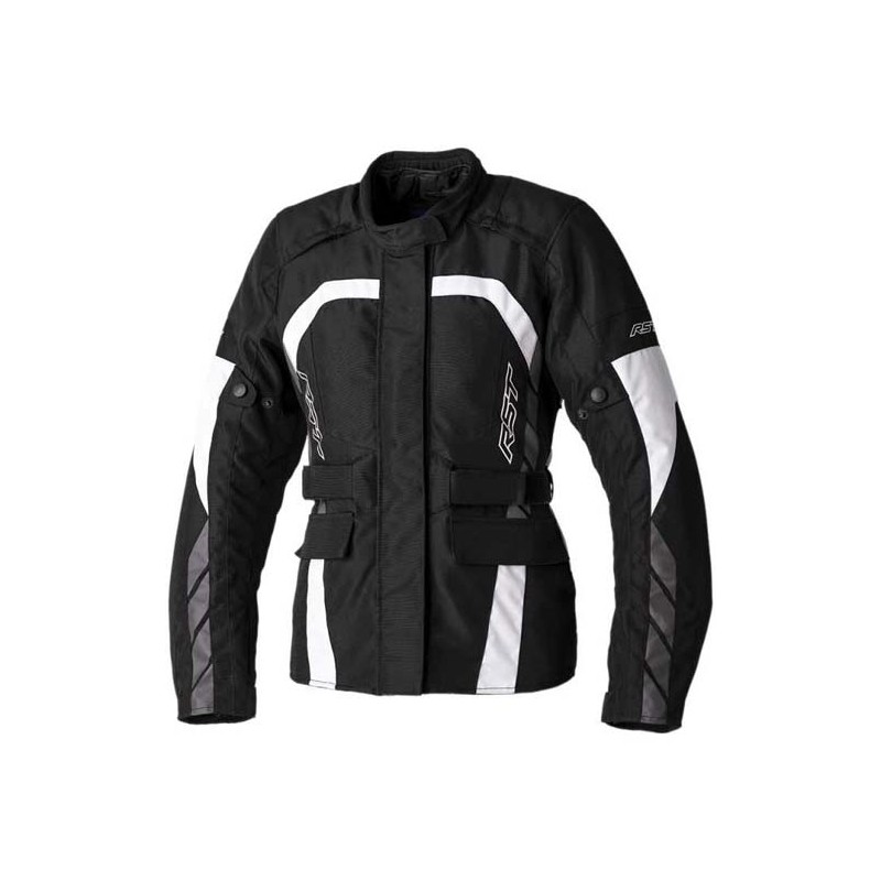 CHAQUETA MUJER RST ALPHA 5 NEGRO/BLANCO