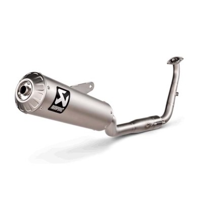 LINEA COMPLETA HOMOLOGADA AKRAPOVICK RACING LINE S-Y125R10-HBFGT YAMAHA XSR 125 21-23