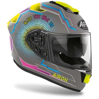 CASCO INTEGRAL AIROH ST.501 POWER MATE 