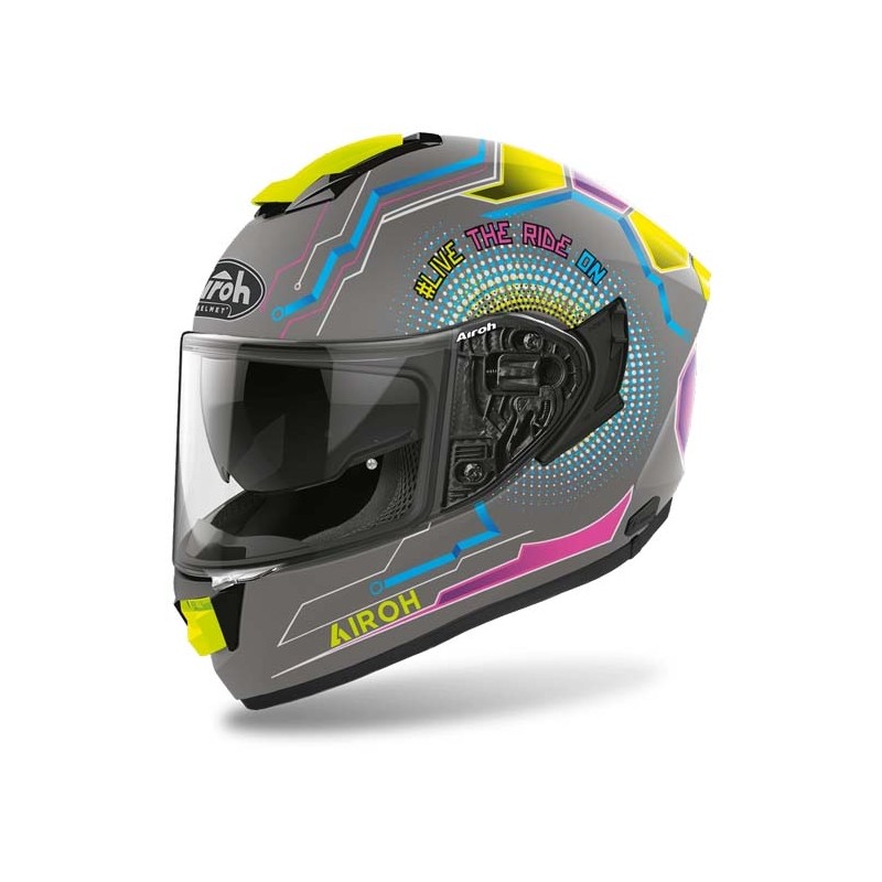 CASCO INTEGRAL AIROH ST.501 POWER MATE 