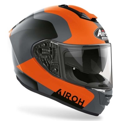 CASCO INTEGRAL AIROH ST.501 DOCK NARANJA MATE