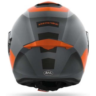 CASCO INTEGRAL AIROH ST.501 DOCK NARANJA MATE