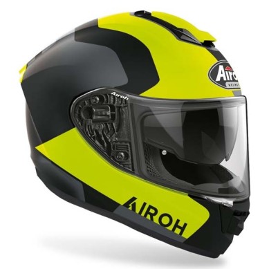 CASCO INTEGRAL AIROH ST.501 DOCK AMARILLO MATE