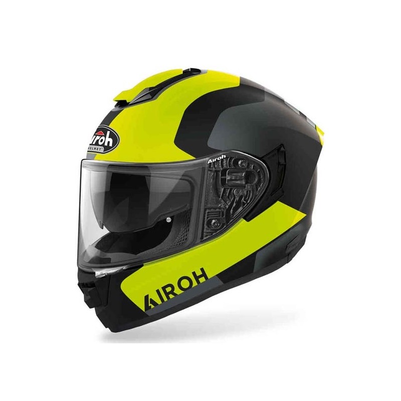 CASCO INTEGRAL AIROH ST.501 DOCK AMARILLO MATE