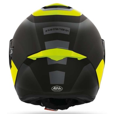 CASCO INTEGRAL AIROH ST.501 DOCK AMARILLO MATE