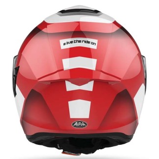 CASCO INTEGRAL AIROH ST.501 DOCK ROJO BRILLO