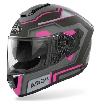 CASCO INTEGRAL AIROH ST.501 SQUARE ROSA MATE
