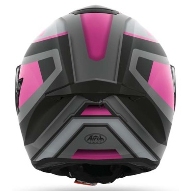 CASCO INTEGRAL AIROH ST.501 SQUARE ROSA MATE