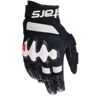 GUANTES ALPINESTARS HALO NEGRO / BLANCO