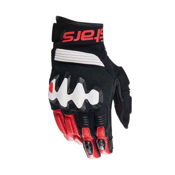 GUANTES ALPINESTARS HALO NEGRO / BLANCO / ROJO 35048221304