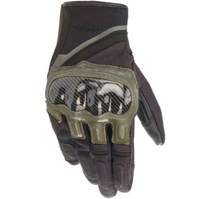GUANTES ALPINESTAR CHROME NEGRO / VERDE 35687211681