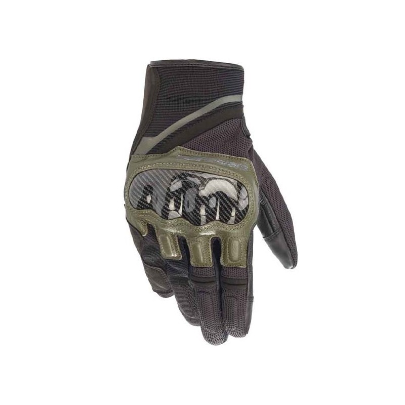 GUANTES ALPINESTAR CHROME NEGRO / VERDE 35687211681