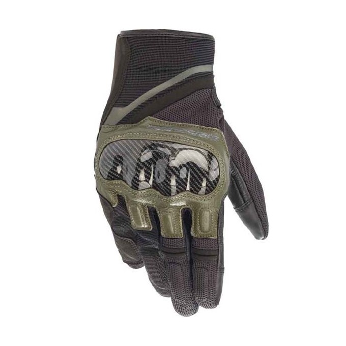 GUANTES ALPINESTAR CHROME NEGRO / VERDE 35687211681