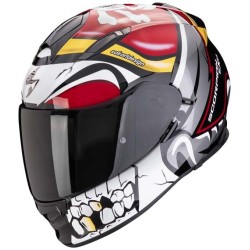 CASCO SCORPION EXO-491 PIRATE ROJO