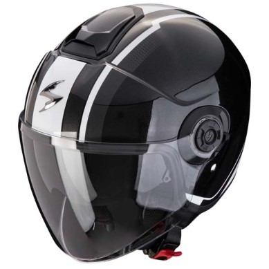 CASCO SCORPION EXO-CITY II VEL NEGRO/BLANCO