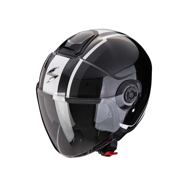 CASCO SCORPION EXO-CITY II VEL NEGRO/BLANCO