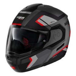 CASCO MODULAR NOLAN N90-3 06 LIGHTHOUSE GRIS/ROJO 47 TALLA S - M - L