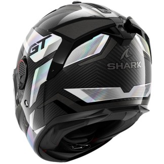 CASCO INTEGRAL SHARK SPARTAN GT PRO CARBON RITMO CROMADO