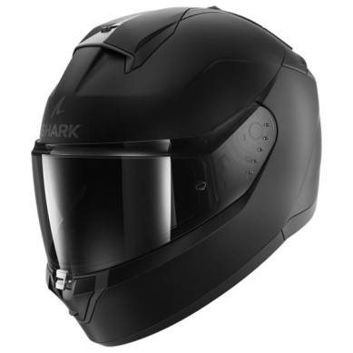 CASCO INTEGRAL SHARK RIDILL 2 BLANK 2 MAT NEGRO MATE