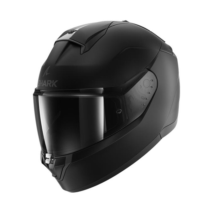 CASCO INTEGRAL SHARK RIDILL 2 BLANK 2 MAT NEGRO MATE